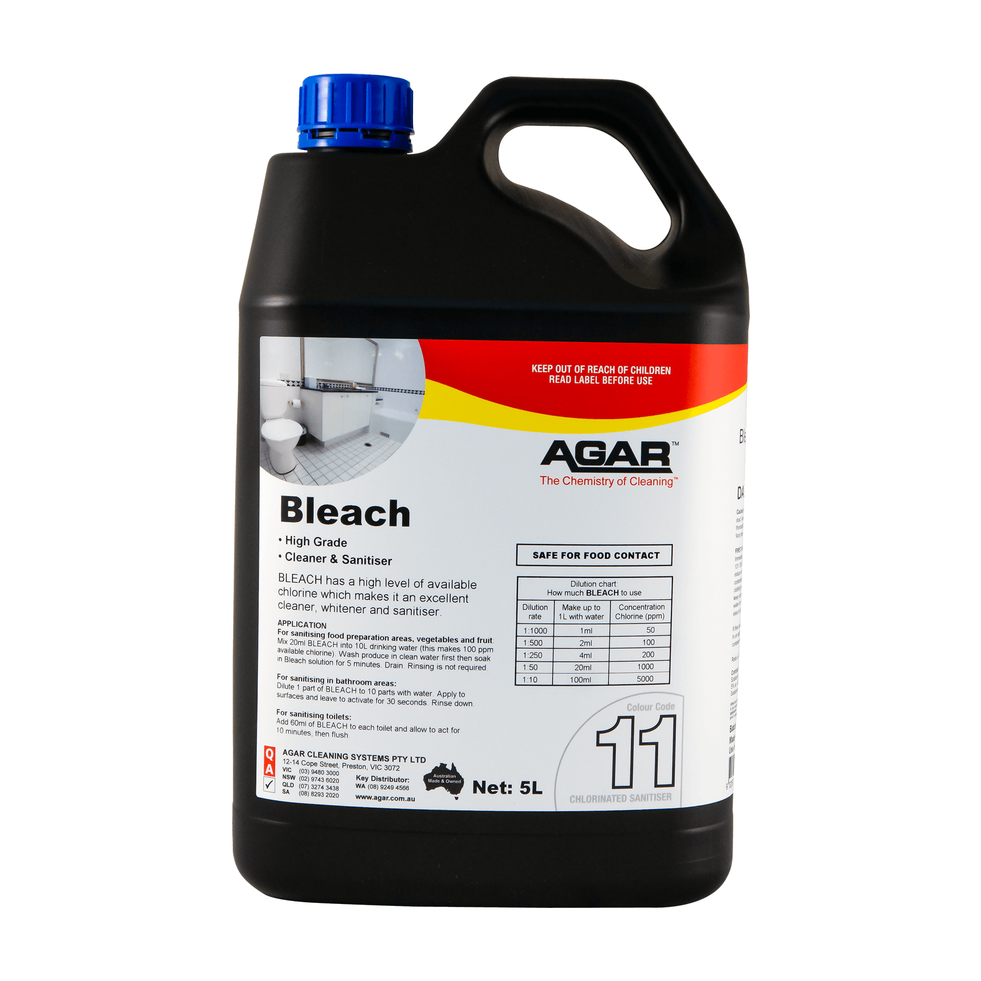 Bleach  Agar Cleaning Systems